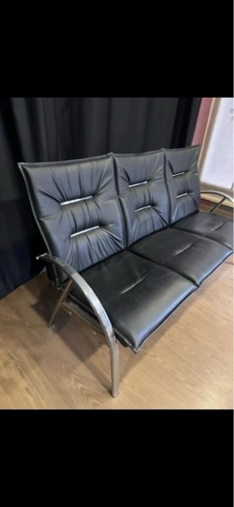 ofis koltuğu 3 lü deri - 3