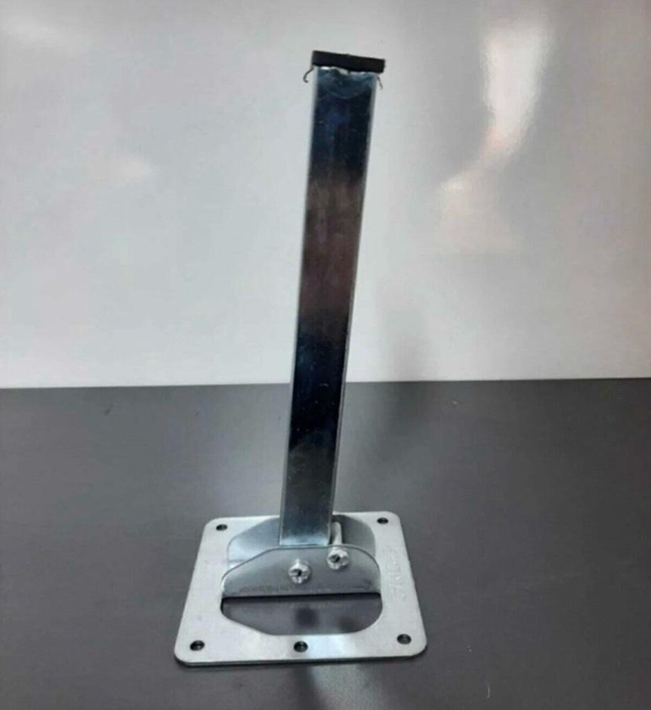 SON FİYAT ETLİK TESLİM SIFIR ÜRÜN GRİ METAL SOFRA AYAĞI 4 ADET 20 CM - 4