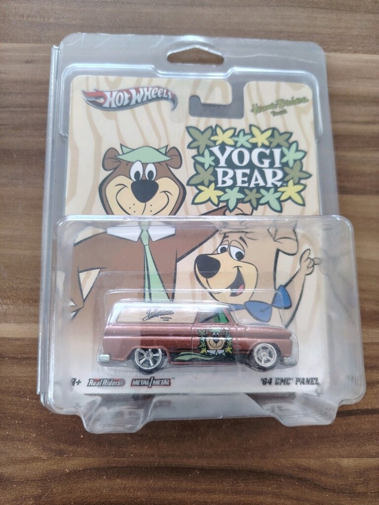 Hot wheels yogi bear ayı yogi 64 gmc panel - 2