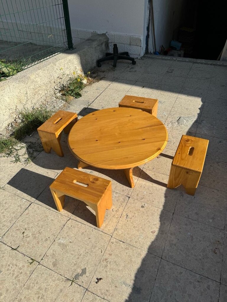 SOFRA TAKIMI TAMAMI AĞAÇTAN.İMALATTAN SIFIR. GÜLSÜM ŞARK DÜNYASI. - 5