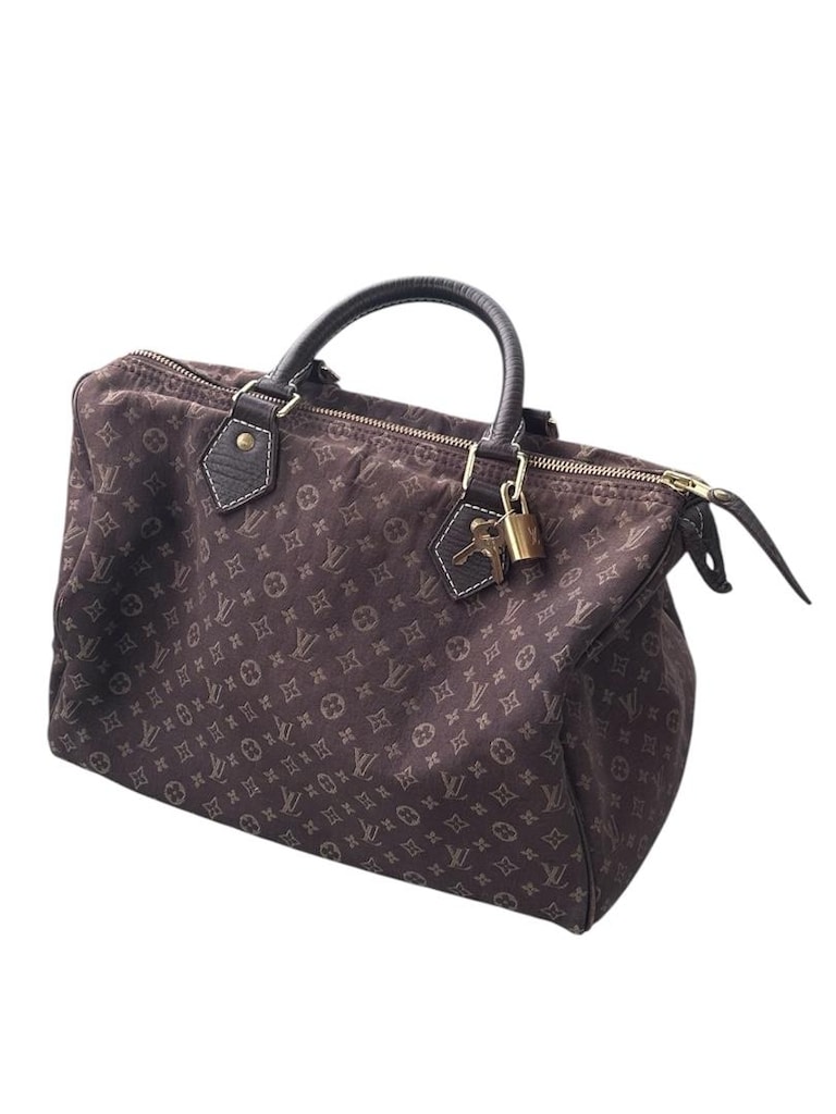 Louis Vuitton mini lin Speedy 30. - 7