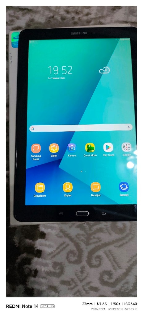 SAMSUNG TAB A6 16 GB HAFIZA HERŞEY AKTİF OLARAK ÇALIŞIYOR DONMA KASMA - 8