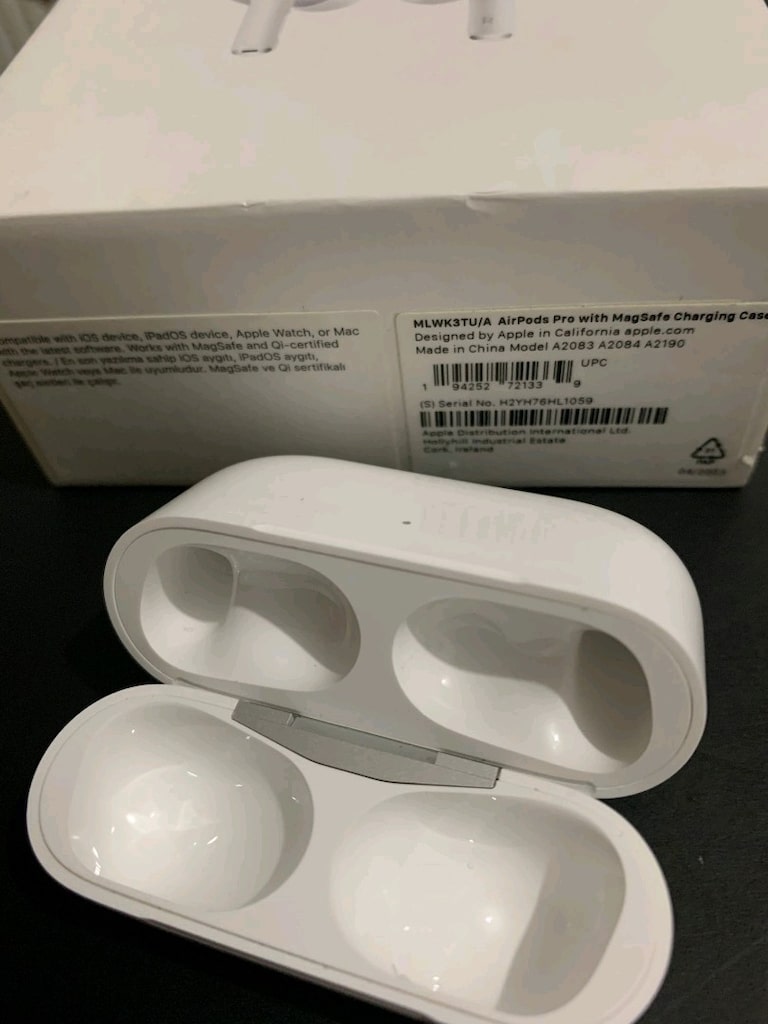 ORİJİNAL Airpods Pro ŞARJ KUTUSU A2083-2084-2190 MAGSAFELİ KUTU - 5