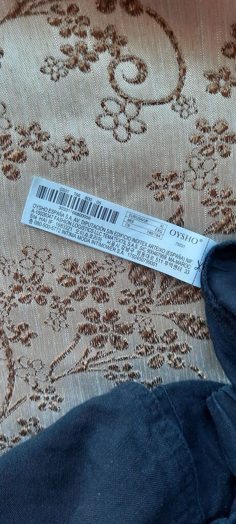 Oysho marka siyah renk xl beden pantolon - 3