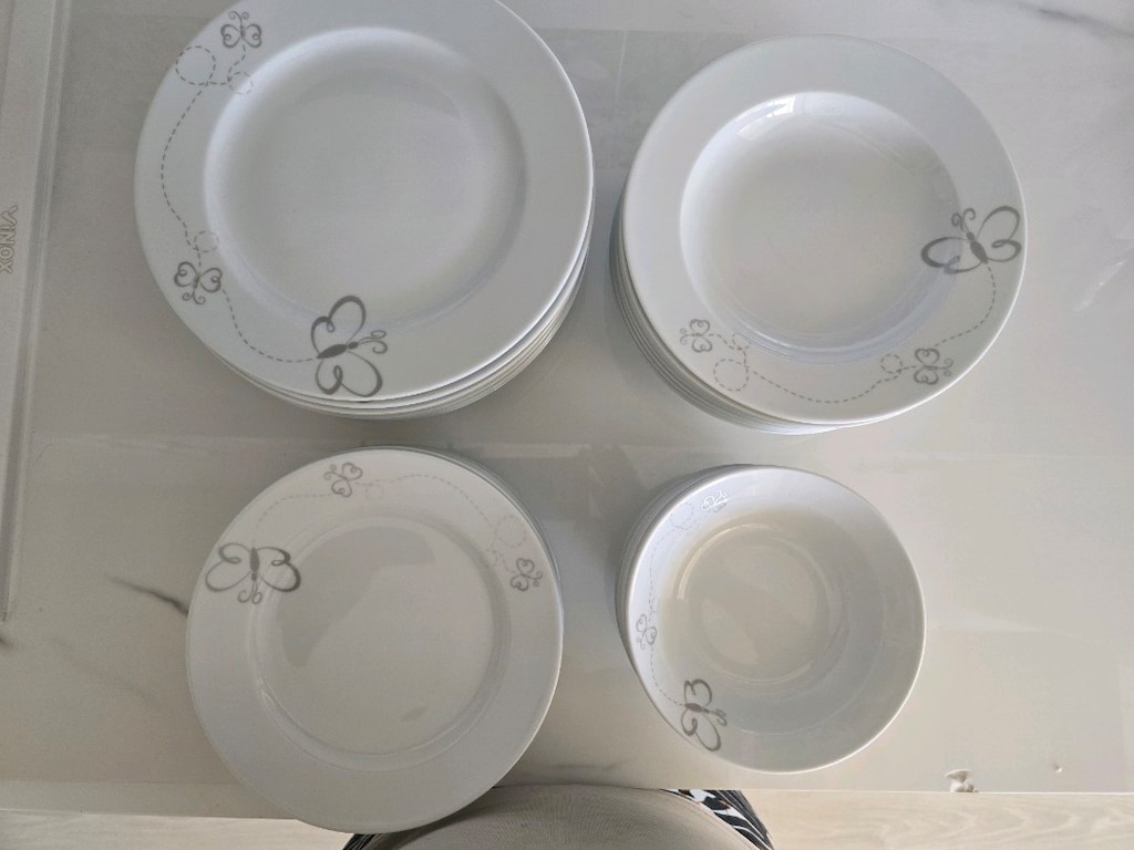 32 parça 8 kişilik güral porselen yemek tk. - 4