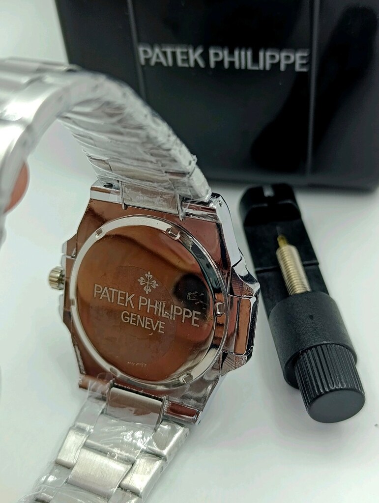 SIFIR KUTUSUNDA,PATEK PHİLİPPE (ÇELİK) KOL SAATİ - 9