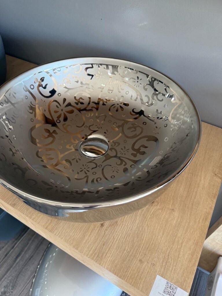 Pure gümüş klozet + Lavabo - 4