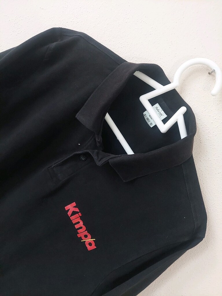İŞMONT siyah polo yaka iş-çalışan tshirt - 2