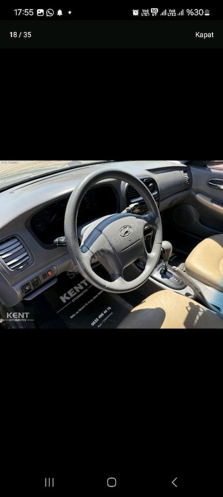 HUNDAİ SONATA 2.0 GLS OTOMATİK VİTES BENZİN/LPG - 8