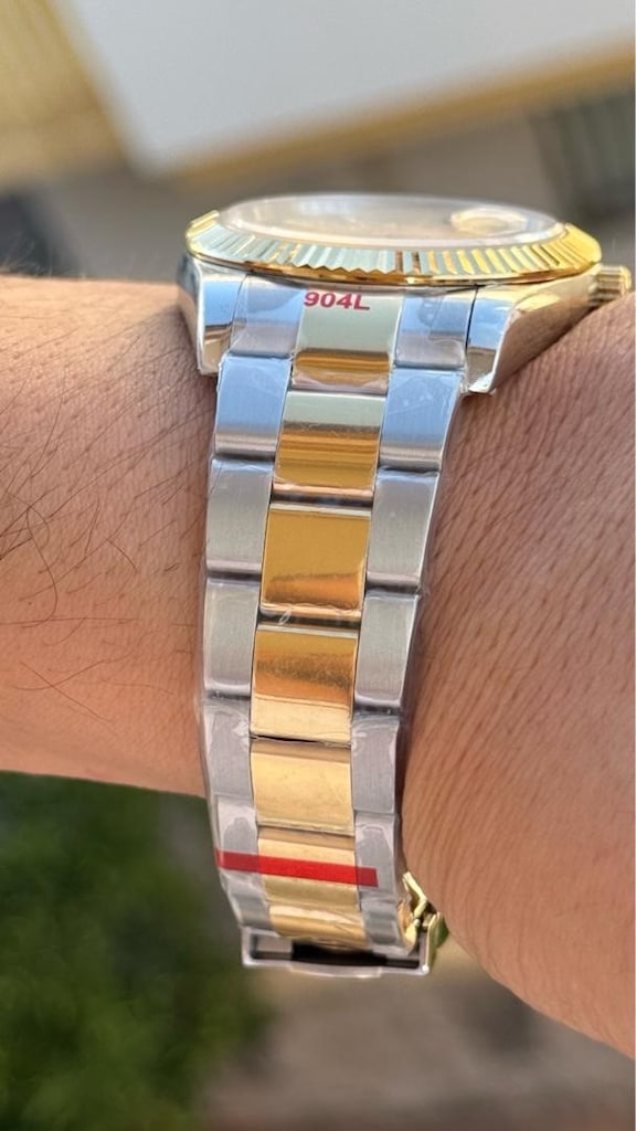 ROLEX DATEJUST GOLD AUTOMATİC - 3