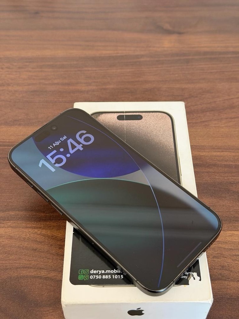 APPLE İPHONE 15 PRO YD TEMİZ VE SORUNSUZ ORJ GARANTİLİ SERİ - 4