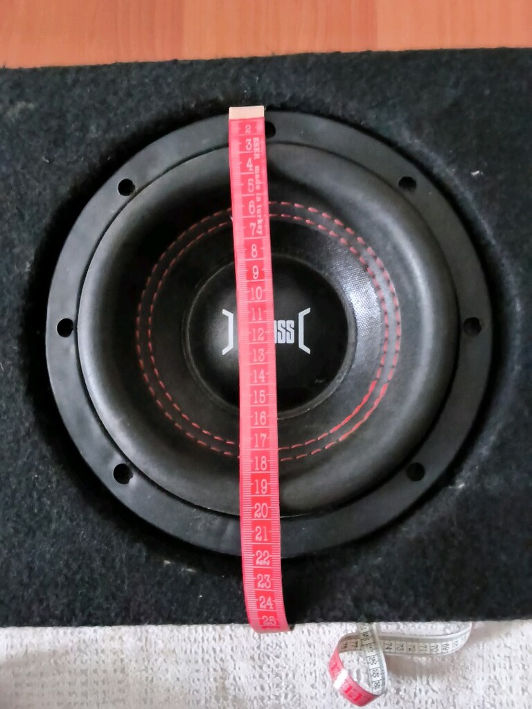 mobass 20 cm kutulu subwoofer - 4