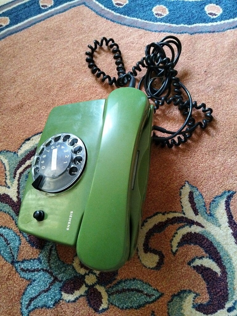 eski, çevirmeli telefon - 5