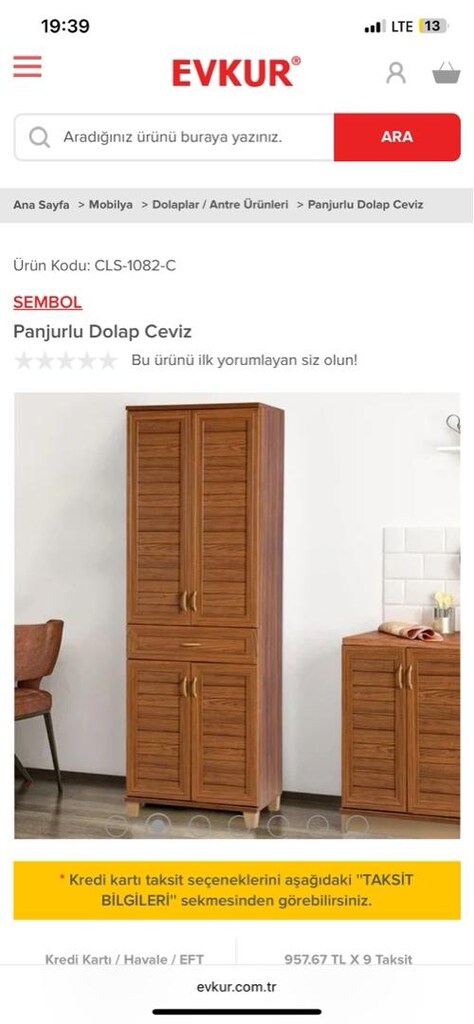 2.el - Çok Amaçlı Dolap NAKİT SATIŞ - 8