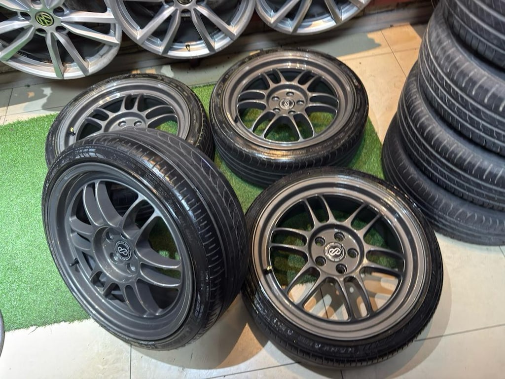 17 İNÇ 5x100 ENKEİ RFP 01 JANT LASTİK TAKIMI TAKAS OLUR EGEA POLO - 8