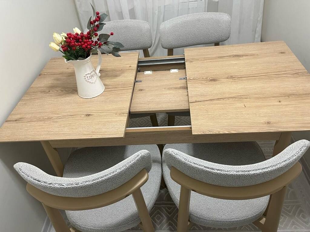 4 ve 6 kişilik yemek masası - 7