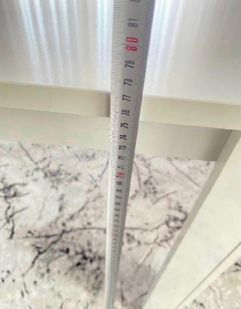 beyaz mutfak masası - 9