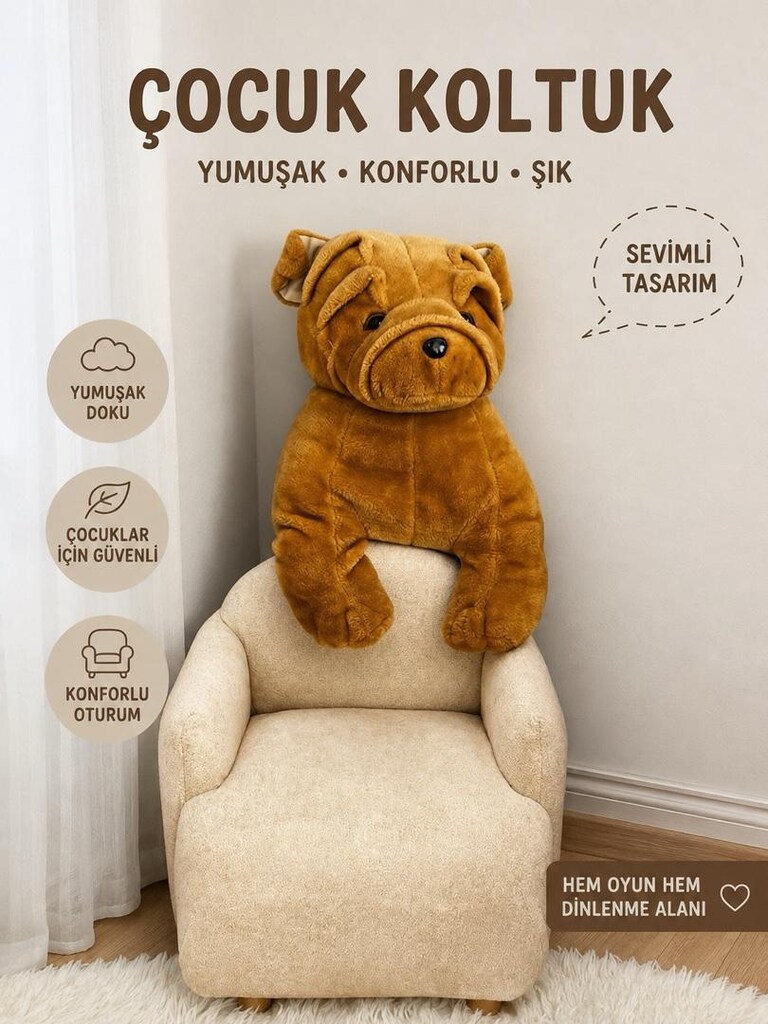 tedyy puf(oyuncak hediyedir) - 3