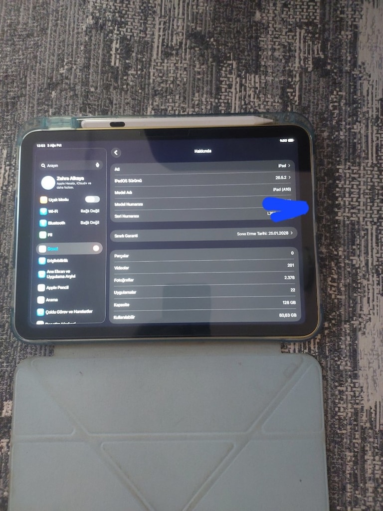 ipad a16 11.nesil yeni gibi - 4