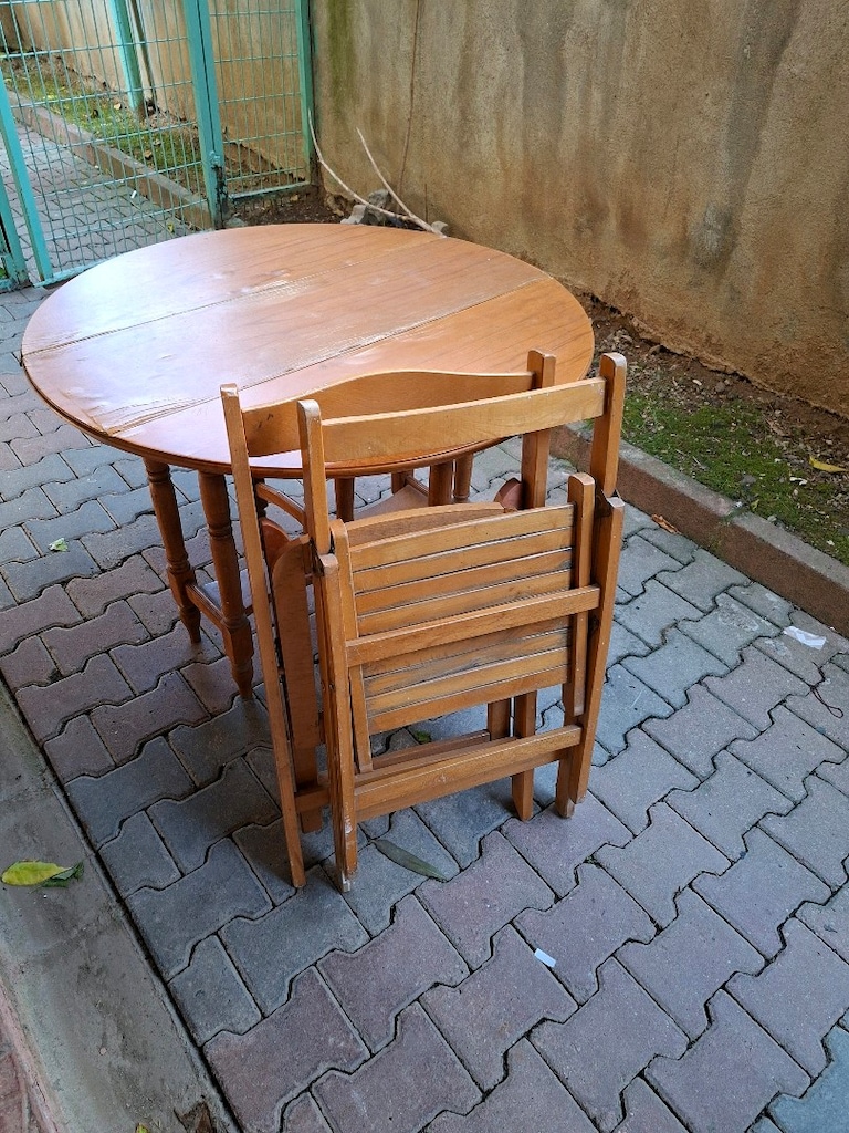 katlanır masa ve sandalye - 5