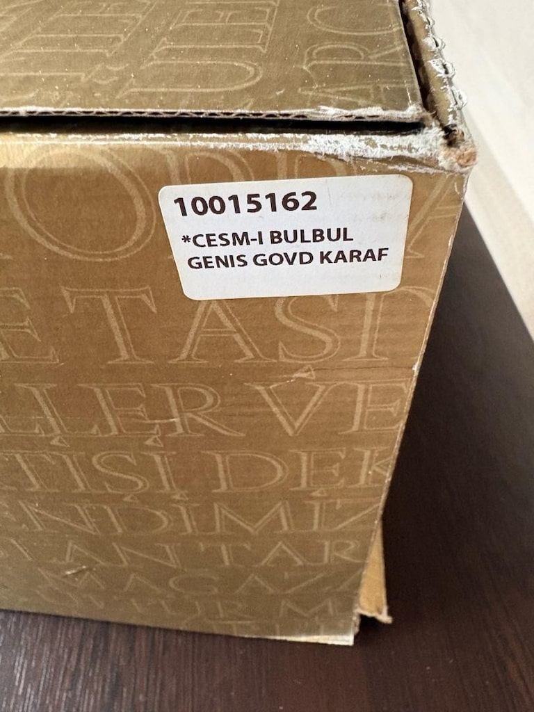 Paşabahçe Çeşm-i Bülbül El Yapımı Geniş Gövde Karaf – Orijinal Kutulu - 5