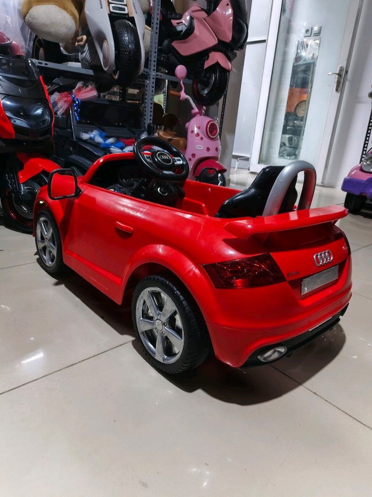 (AnkaCar çocuk oto galeri)LİSANSLI AUDİ 3 İLERİ KUMANDALI AKÜLÜ ARABA - 7