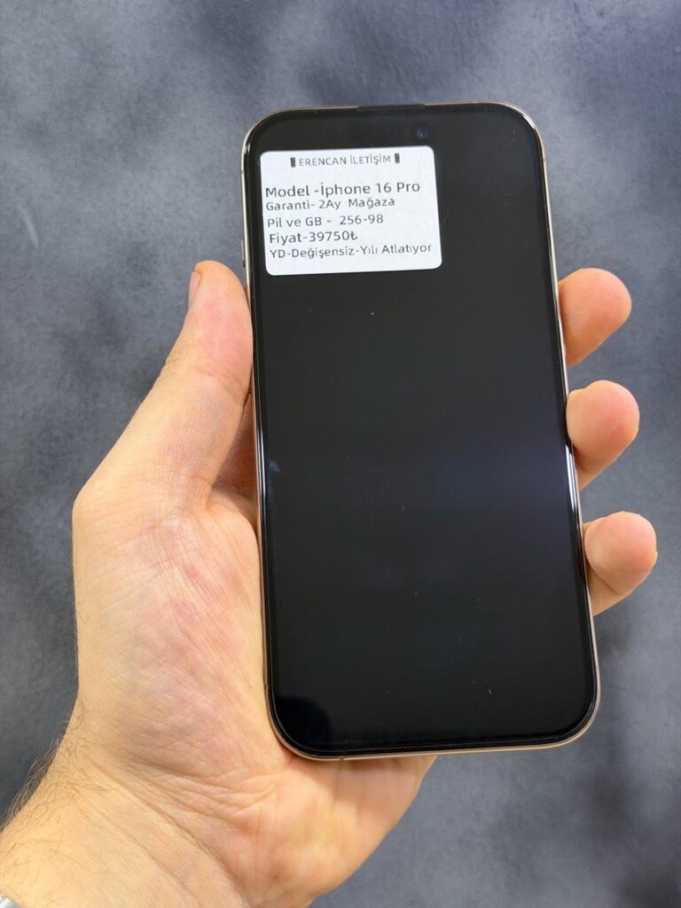 YD İphone 16 Pro 256 Gb Pil 98 Yılı Atlatıyor - 5