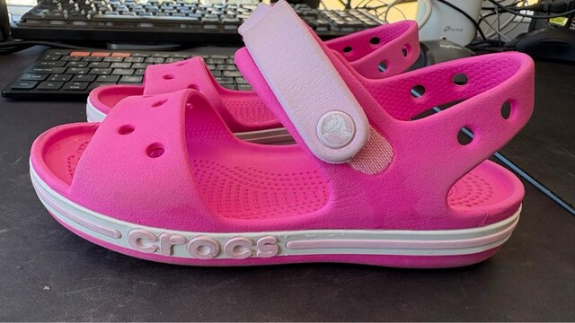 crocs 12 / 29-30 numara pembe