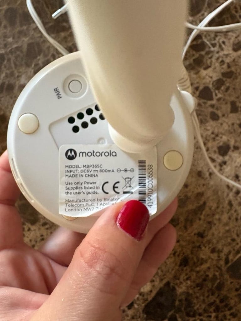 motorola mbp36sc kamera ve asma aparatı
