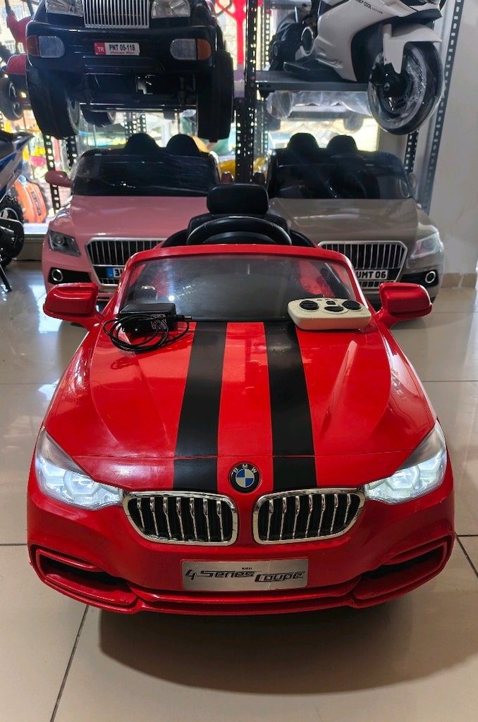 (AnkaCar çocuk oto galeri) LİSANSLI BMW 4 SERİ 3 ileri AKÜLÜ ARABA - 4