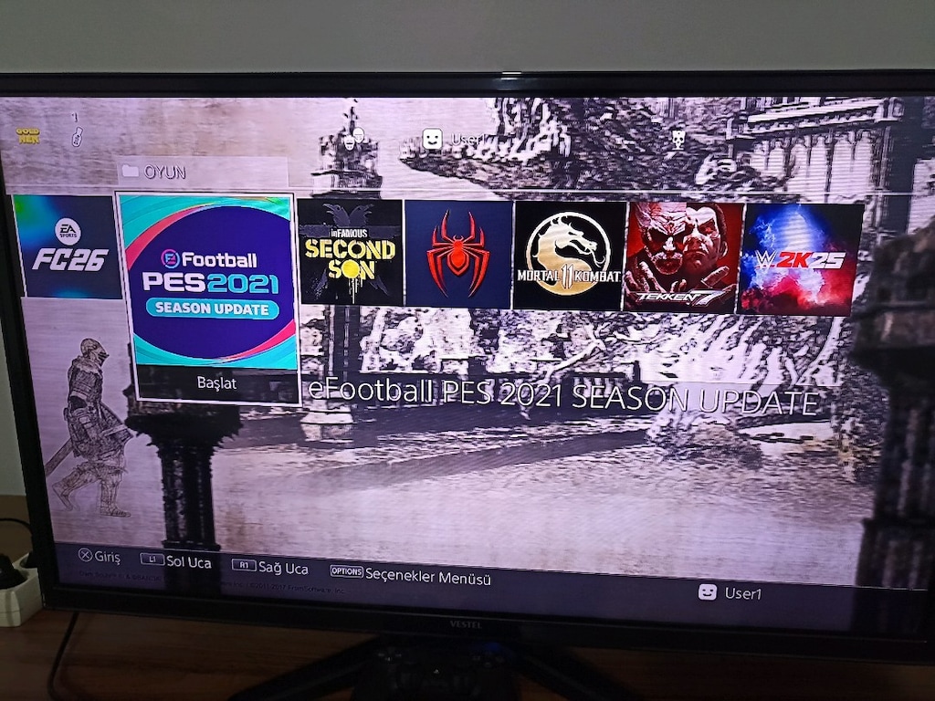 PS4 TEK KOL 1 TB HAFİZA 24 OYUN - 3