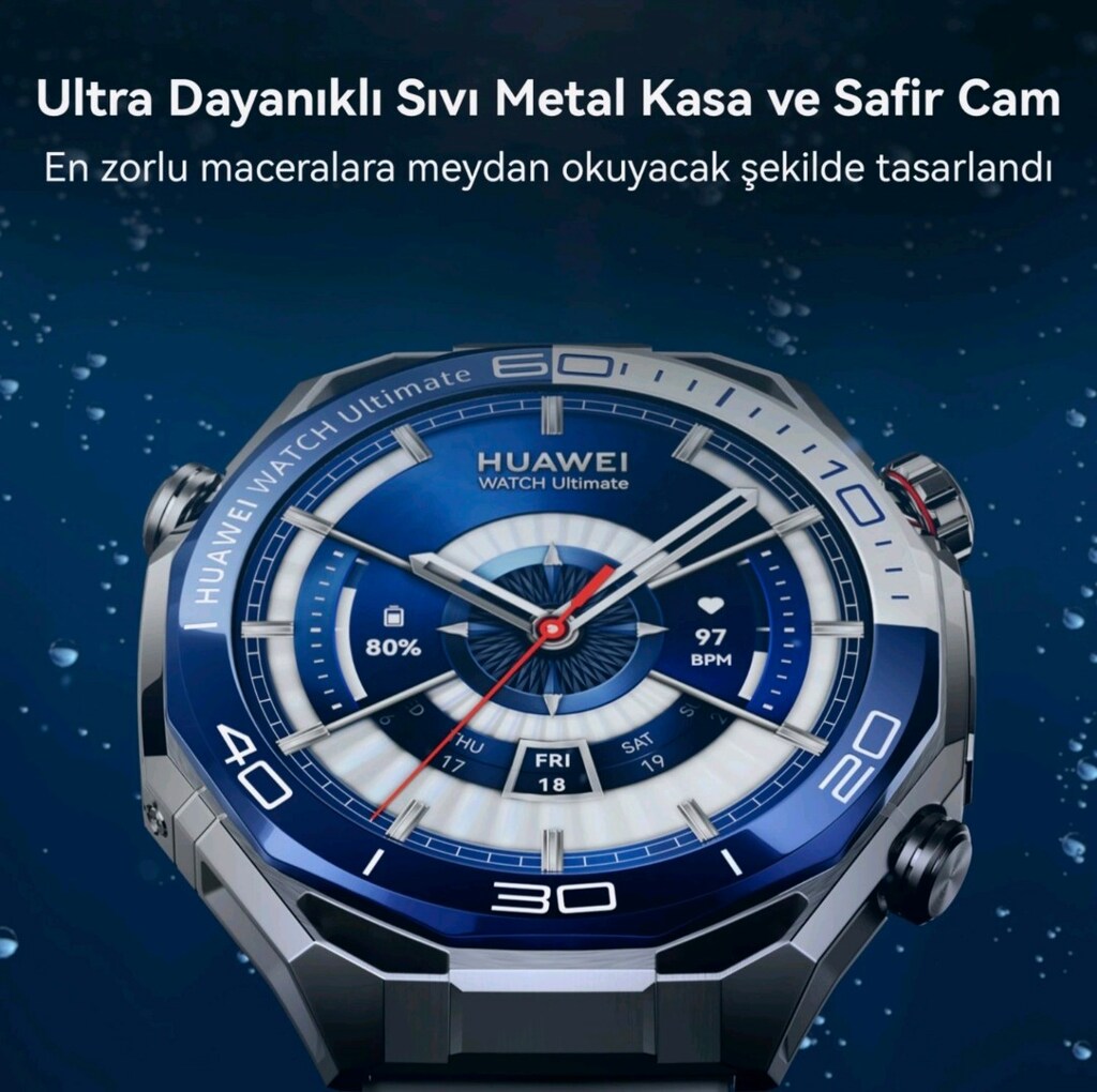 SIFIR AYARINDA HATASIZ HUAWEİ WATCH ULTİMATE 2 KUTULU GARANTİLİ - 7