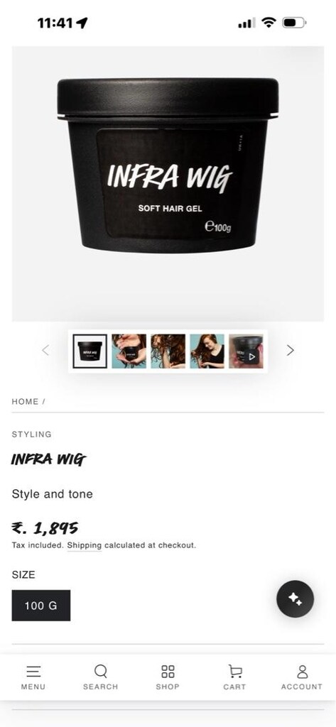 Lush Infra Wig Saç Jölesi - 7