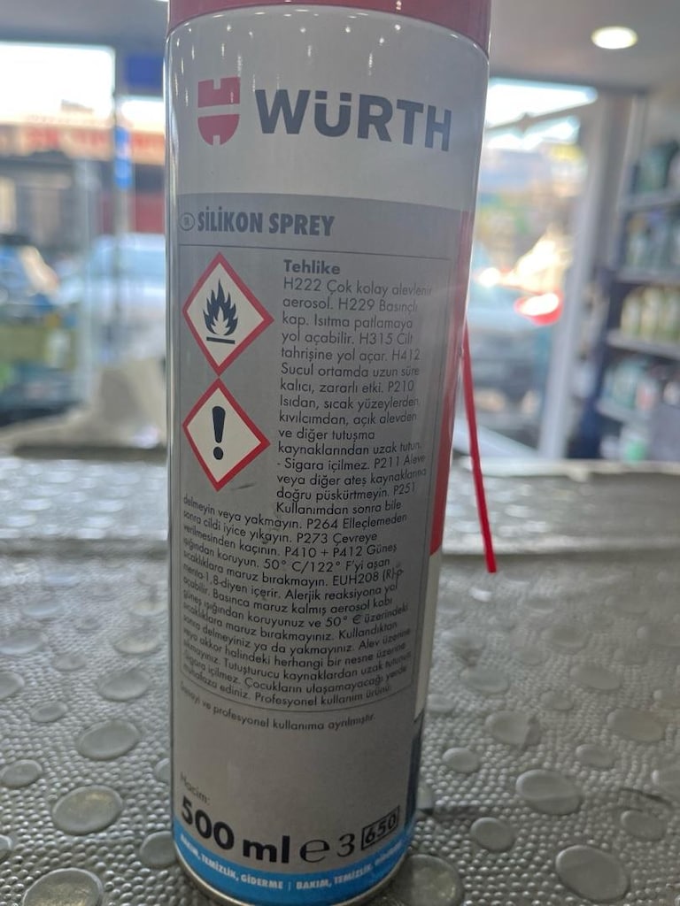 slikon sprey würth - 3