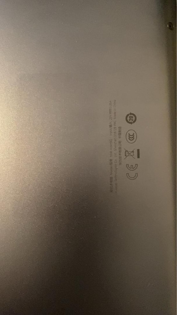 Huawei notebook 10210U - 9