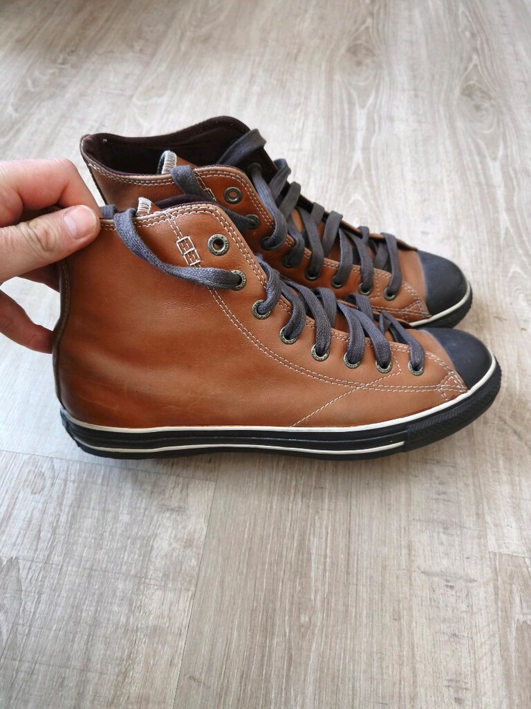 orjinal Converse gerçek deri taba 44 - 5