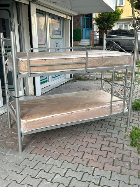 51 PROFİL EV ŞANTİYE FABRİKA OTEL YURT METAL RANZA +2YATAK
