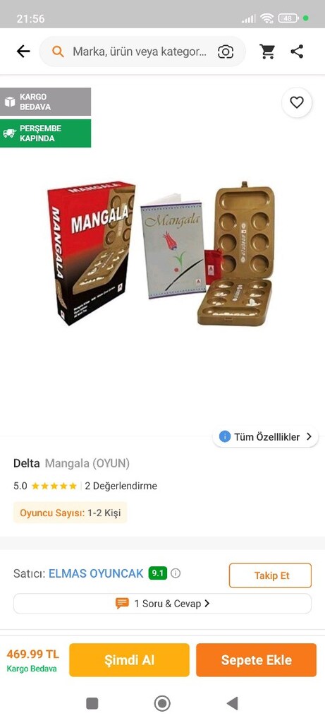 MANGALA OYUN SETİ - 6
