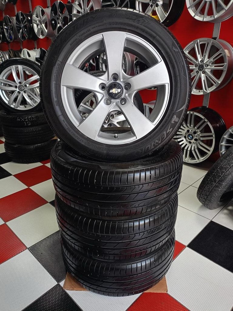 chevrolet cruze Opel astra J çıkma 5*105 çelik jant 16inç yeni lastiği - 13