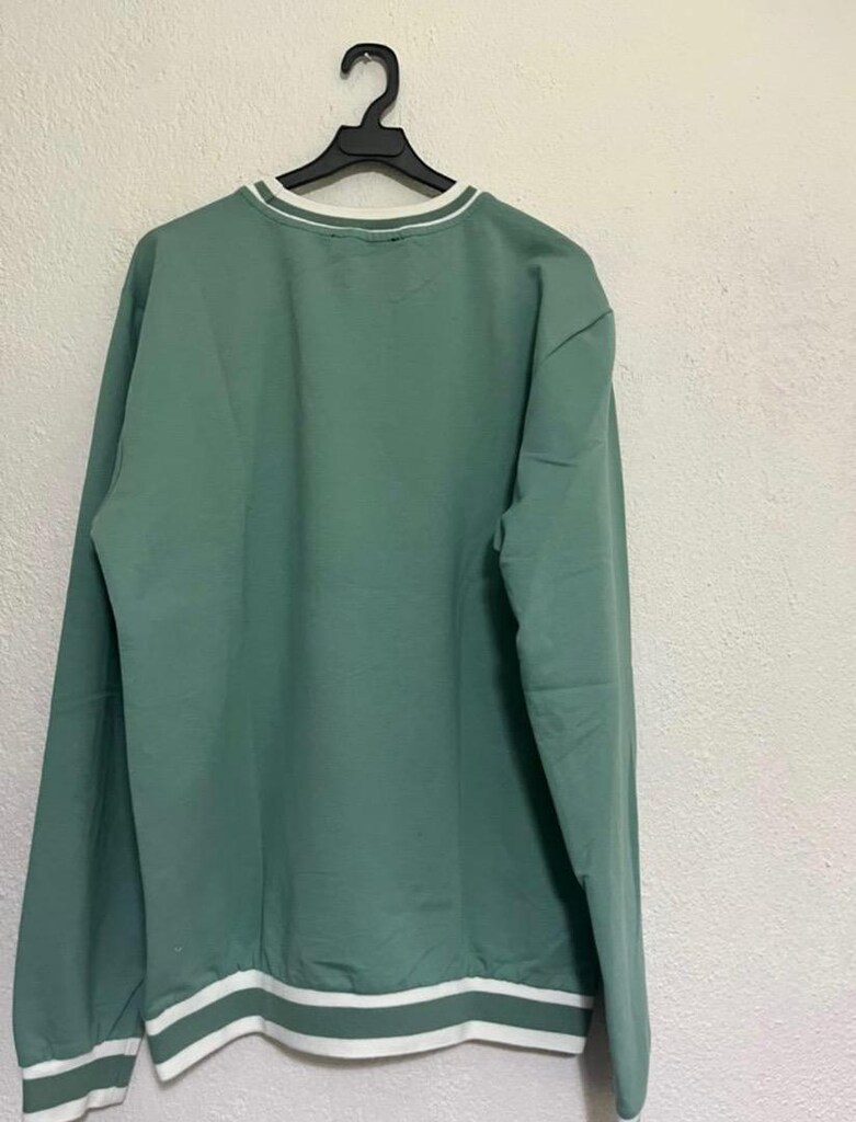 Trendyol man erkek su yeşili sweatshirt - 2