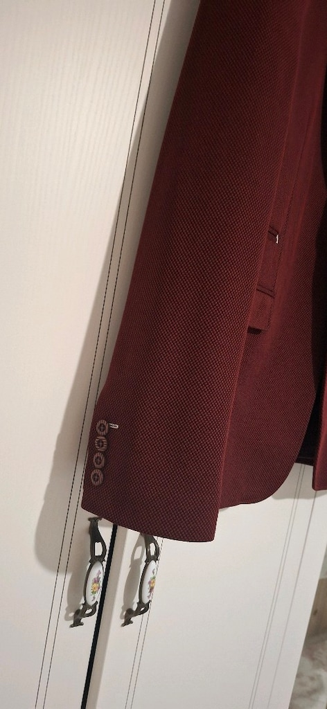 bordo blazer ceket 54-6drop - 2