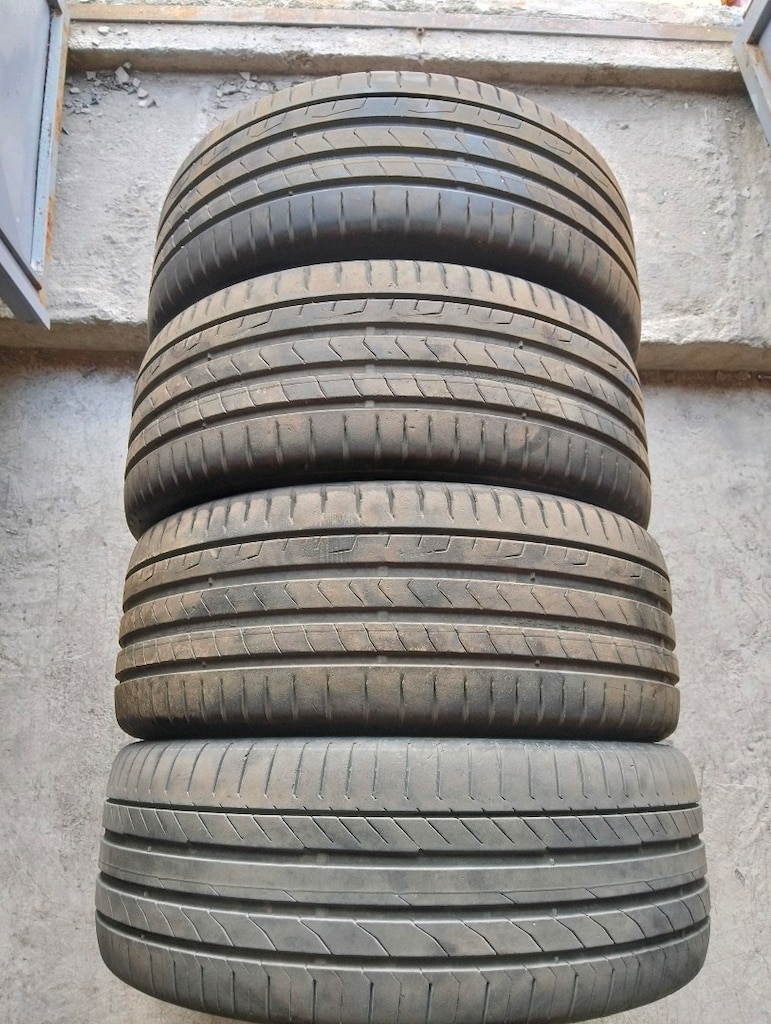 245 45 19 YAZLIK, CONTİNENTAL MARKA DÖRT ADET LASTİK DİŞLERİ İYİ DURUM - 3