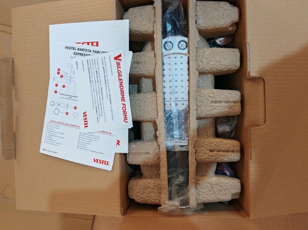 Vestel barista yarı otomatik espresso makinesi. sıfır - 2