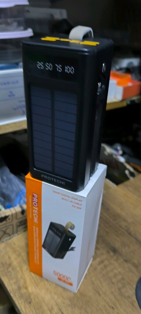 orjinal,solar panelli 50.000 mAh powerbank - 3