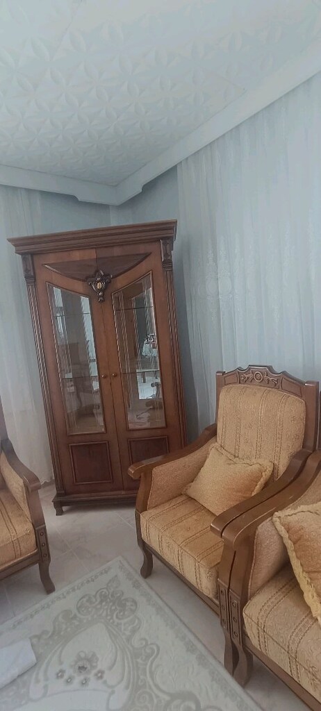 Eskitme Ceviz Salon Takımı - 5