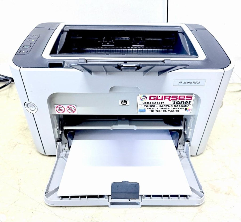 Yazıcı HP 1505 Ekonomik Bakımlı Lazer Siyah Beyaz - 2