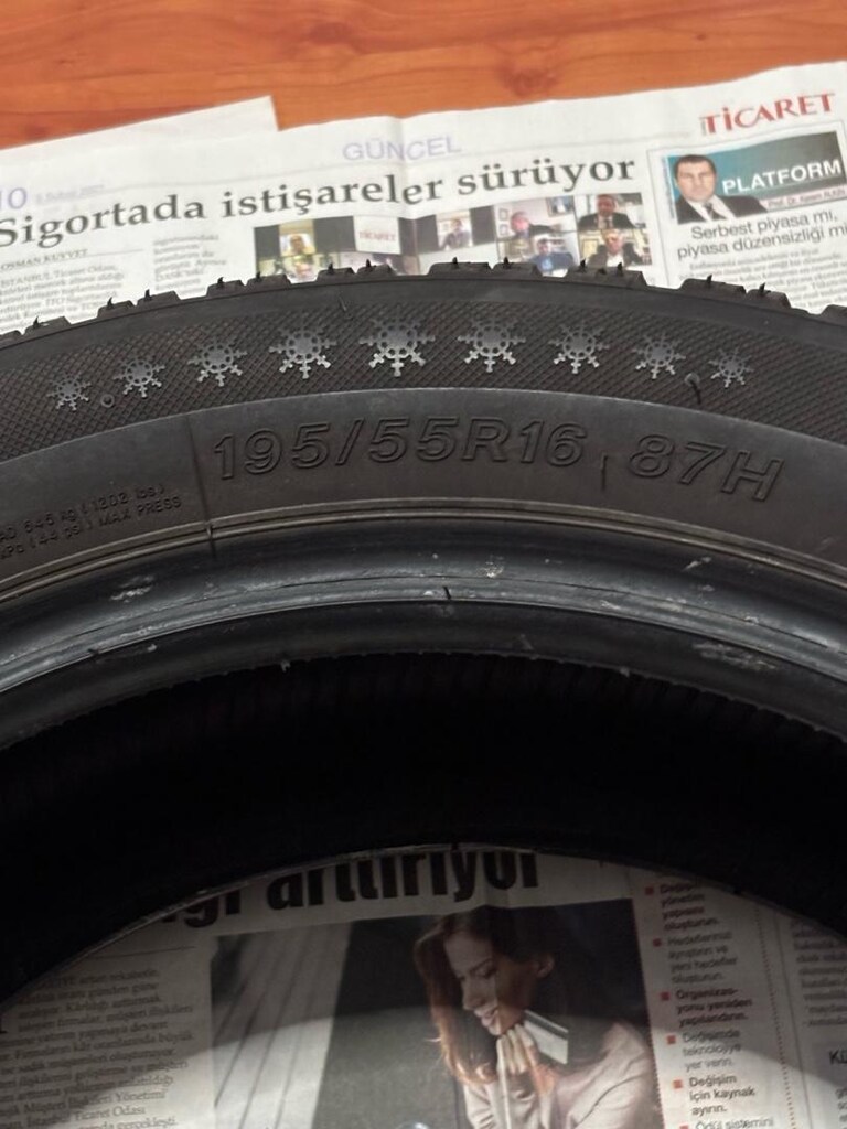195/55R16 87 H LASSA SONWAYS 4 KIŞLIK LASTİK - 6