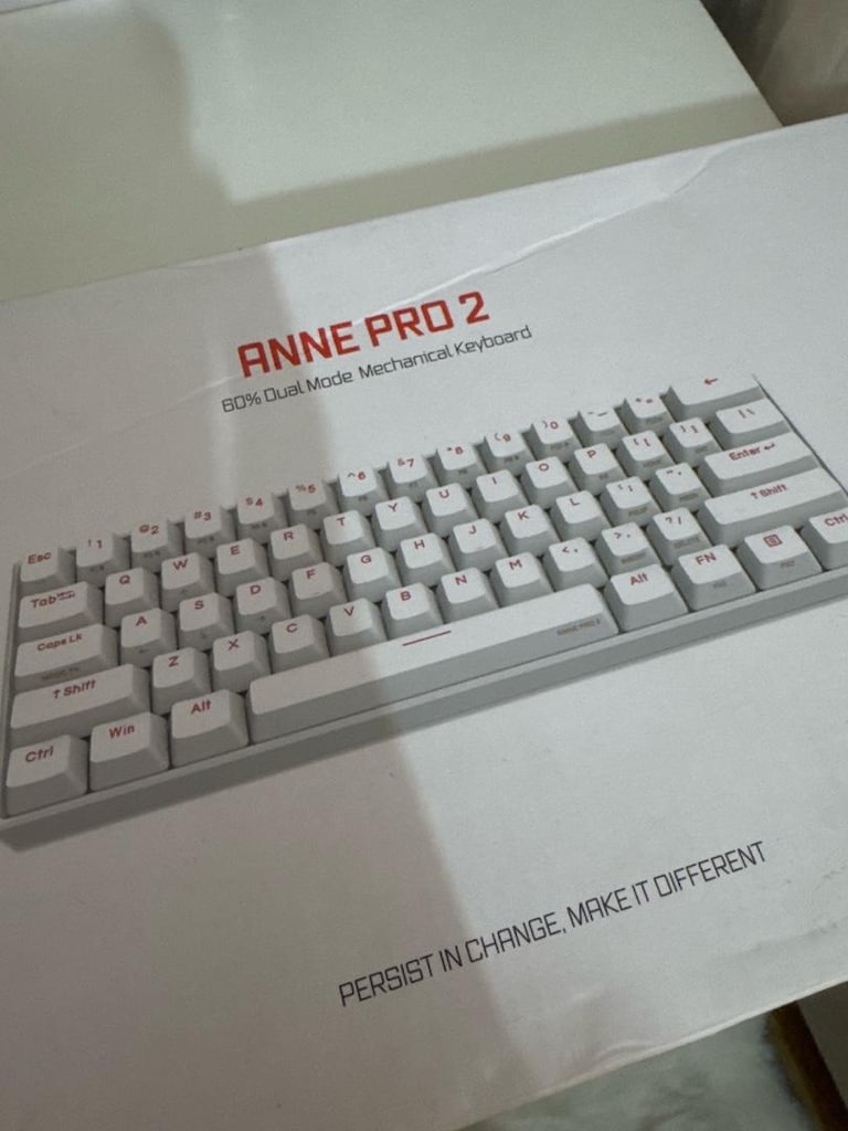 ANNE PRO 2 Beyaz Mekanik Klavye – Kutulu ve Aksesuarlı - 5