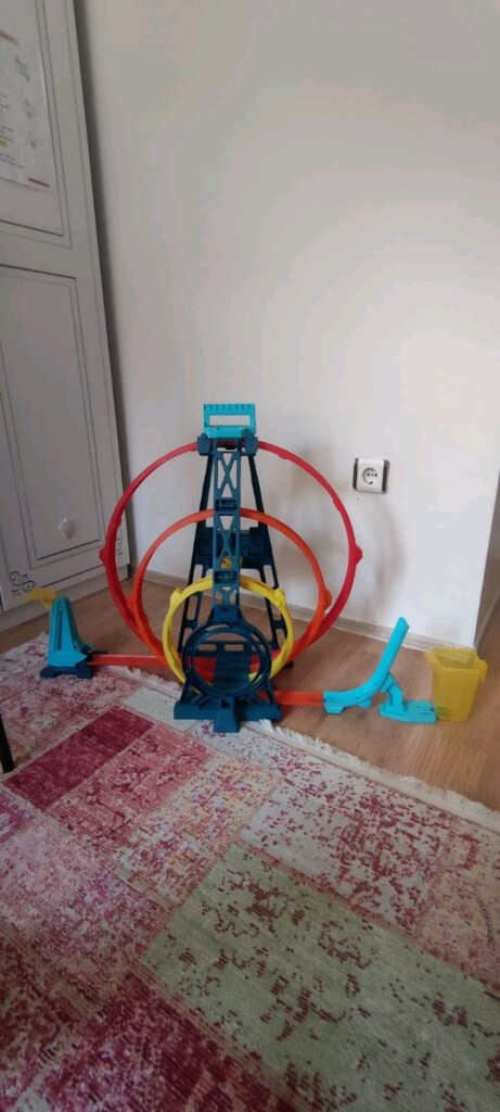 hot wheels üçlü çember yarış seti - 6