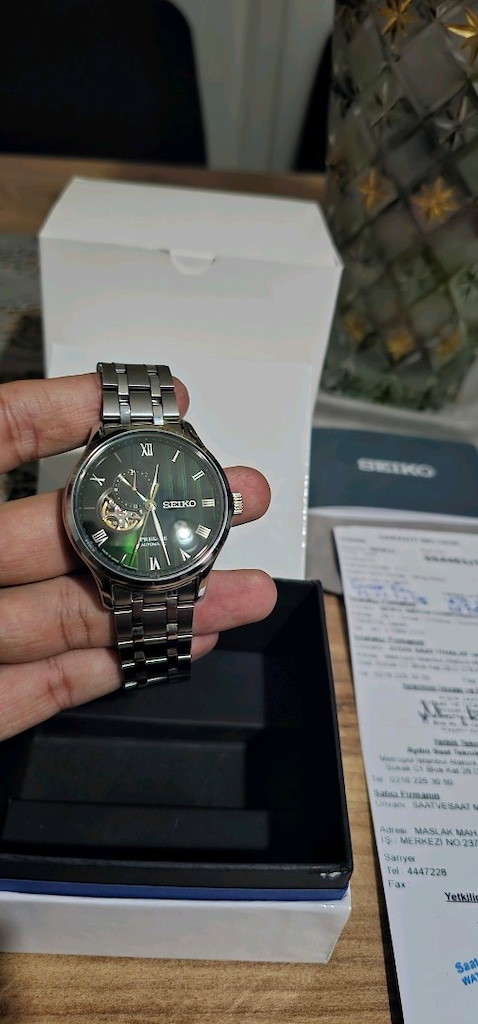 Seiko Presage Automatic Saat 10 defa bile takılmadı sıfır ayarında - 7